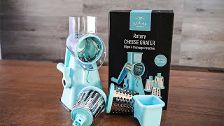 The easiest way to shred a ton of cheese - Zulay Cheese grator