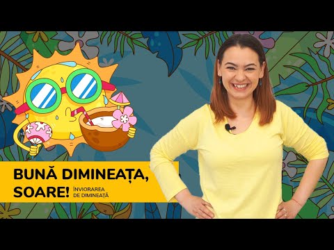 Bună dimineața soare! Înviorarea de dimineață pentru copii - exerciții ușoare