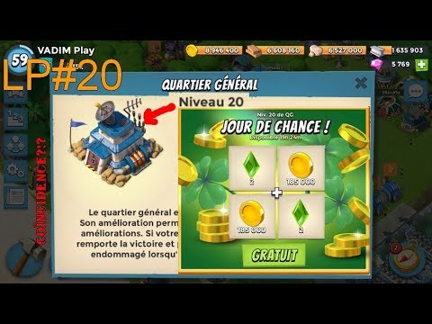 Boom Beach | LP#20 | J'ai le QG 20!!!