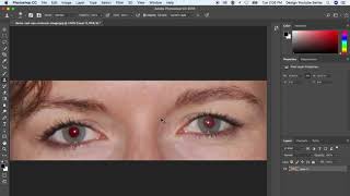 Remove red eye in your photos with Adobe Photoshop