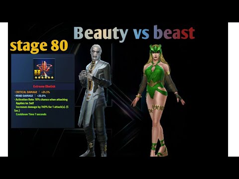 Enchantress vs ebony Stage 80 clear with 140 proc 😲