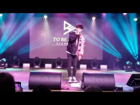 FLASHLIGHT (Jessie J) cover + Chan solo /TO BE AN ACE in Budapest  (A.C.E World Tour)