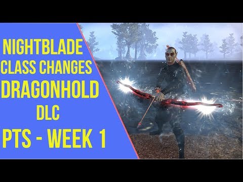 ESO Dragonhold PTS - Nightblade Class Changes