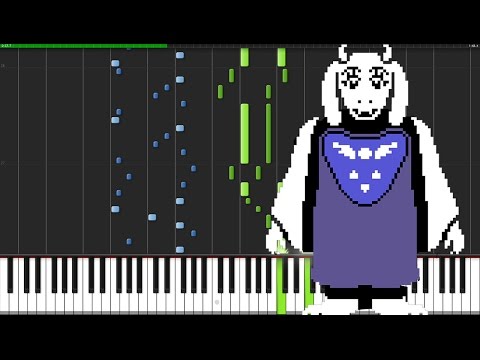 Heartache - Undertale [Piano Tutoriel] (Synthesia)