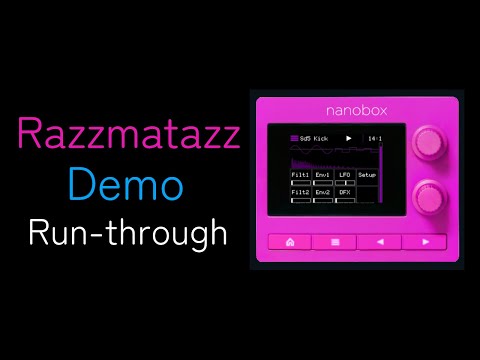 1010music Razzmatazz: Demo Run-through