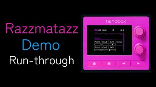 Video thumbnail for 1010music Razzmatazz: Demo Run-through by Dan Pearson