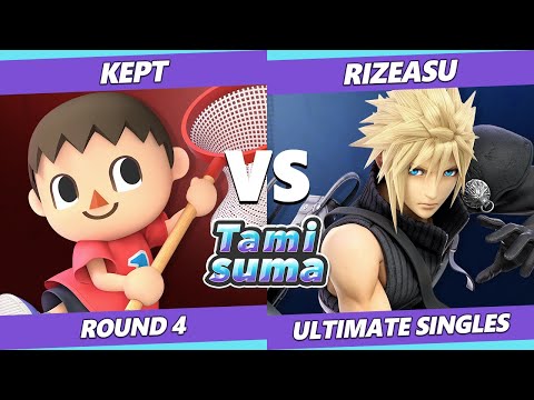TAMISUMA 158 SSBU - Kept (Villager) Vs. Rizeasu (Cloud) Smash Ultimate Round 4