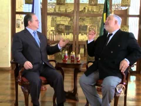 Entrevista do embaixador da Russia Sergey Akopov ao programa Vozes Diplomaticas part 2