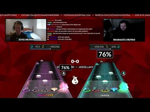 2025 Elite League Playoffs [R2] - (2) Jarvis9999 vs. (3) remiix