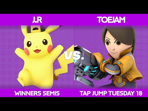 Tap Jump Tuesday 18 - J.R. (Pikachu) vs ToeJam (Mii Gunner): Winners Semis
