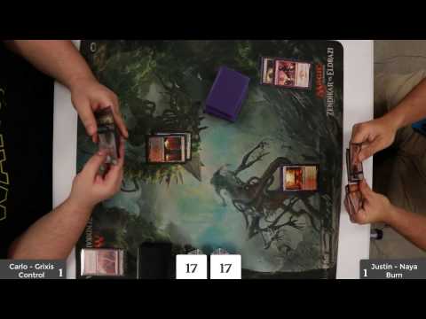 Grixis Control v. Naya Burn - Round 2, Game 3 GPT Las Vegas
