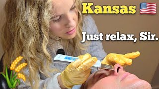 She said Relax. Don't Move (Face Massage, Dermaplane, Blackhead removal & Facial) Wichita, Kansas 🇺🇸