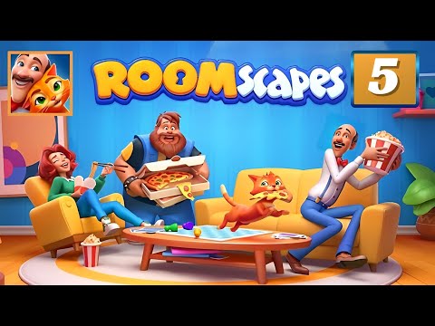 Roomscapes Game / Room:5 Study Walkthrough Gameplay