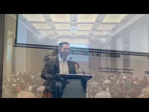 Remark from Mr. Rui Soares, President and CEO of TimorGap