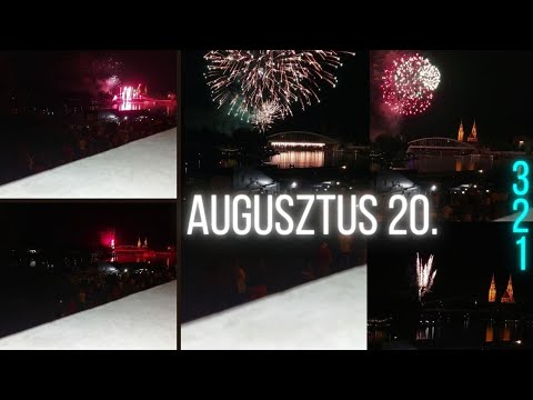 Szegedi-Tisza Harmincadik Éjszakája 2021.08.20. Augusztus 20. Szeged 2021 4K