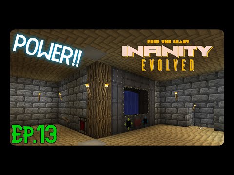 FTB Infinity Evolved - Big Reactor  (Ep.13)
