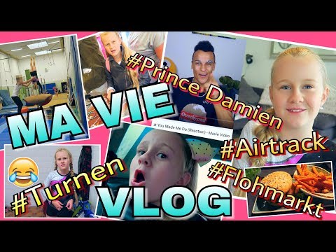 MaVie's VLOG Airtrack Turnen Prince Damien 💥 Flohmarkt Haul | Mavie Noelle