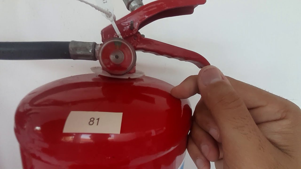 Inspeção básica de Extintores de Incêndio e do abrigo dos hidrantes