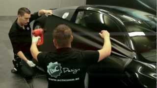 preview picture of video 'Carwrapping Audi R8 Matt Black B&C Design'