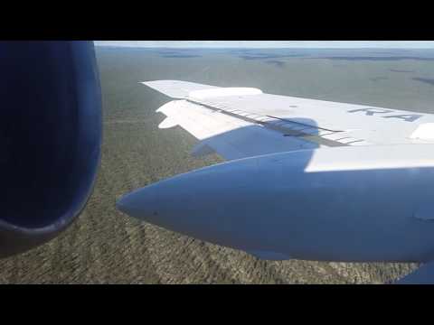 Alrosa Tu-154M RA-85684 Approach & Landing at Polyarny