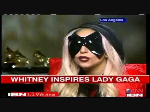 Lady Gaga talks about her idol Whitney Houston