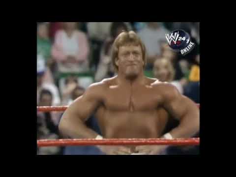 Mr Wonderful Paul Orndorff Vs Luscious Brown (Virgil) WWF Wrestling Challenge 1986