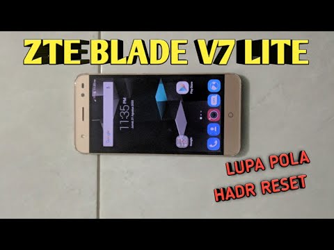 Hard reset ZTE BLADE V7 LITE