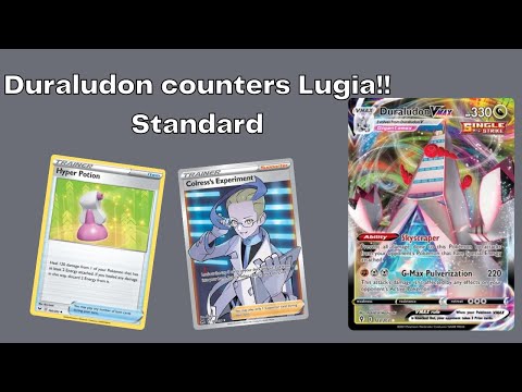 Counter Lugia with Duraludon VMAX!- Standard Deck Profile and Battles PTCGO