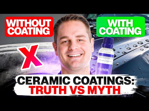 Part of a video titled Ceramic Coatings Explained: The Truth About Protection, Durability ...