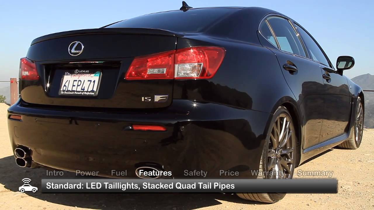 2013 Lexus IS F Test Drive