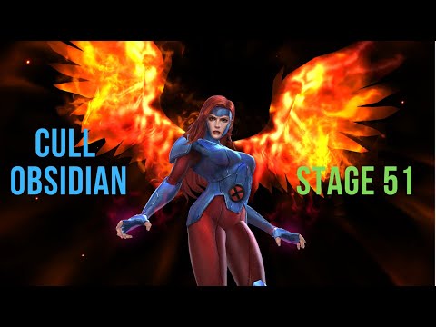 T3 Jean Grey vs Cull Obsidian Stage 51 World Boss Ultimate (no ctp) - Marvel Future Fight