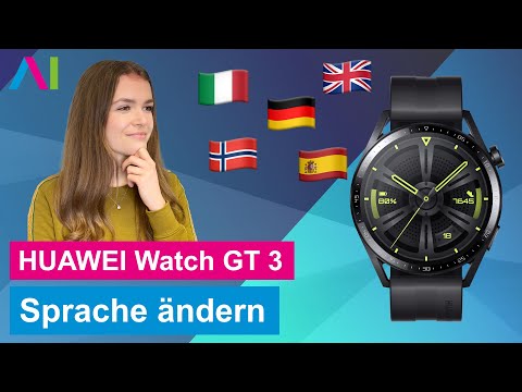 Huawei Watch GT 3 - Sprache ändern • ⌚ • ⚙️ • 🇩🇪 •