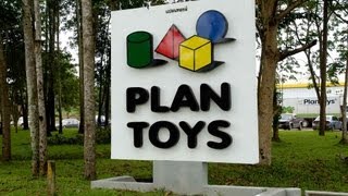 PlanToys Trottola Spaziale in Legno - Eco-friendly, divertente, educativo!  unisex (bambini)