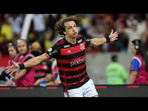 TODOS OS 4 GOLS DE DAVID LUIZ PELO FLAMENGO