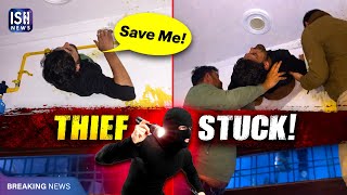Thief Gets Stuck in Exhaust Fan During Burglary Attempt in Kota
