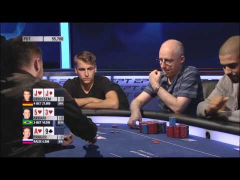 AKKARI Fails To Bluff - GRUISSEM vs AKKARI vs PRAGER - EPT 10 Grand Final - Poker Highlight