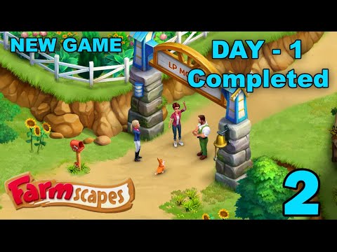 Farmscapes Story Walkthrough Gameplay - Day 1 Completed - Part 2