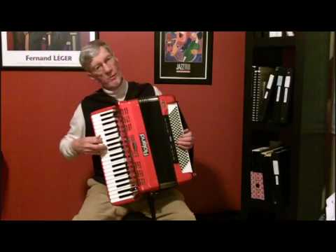 Mademoiselle De Paris Accordion Solo