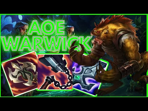 The BEST BUILD FOR WARWICK JUNGLE FARMING! League Of Legends Season 11