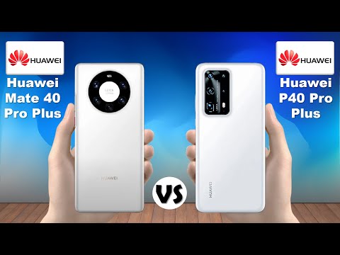 Huawei Mate 40 Pro Plus vs Huawei P40 Pro Plus
