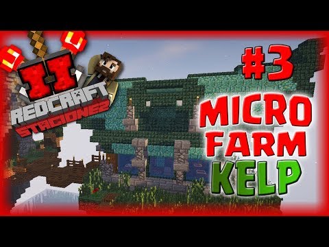 REDCRAFT S.2 - MICRO FARM AUTOMATICA DI KELP! #3 [MINECRAFT ITA]