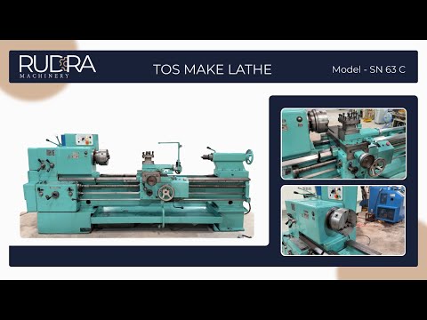 TOS SN63C LATHE MACHINE