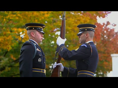 Memorial Day Tribute - Tomb Of The Unknown and USMC Silent Drill