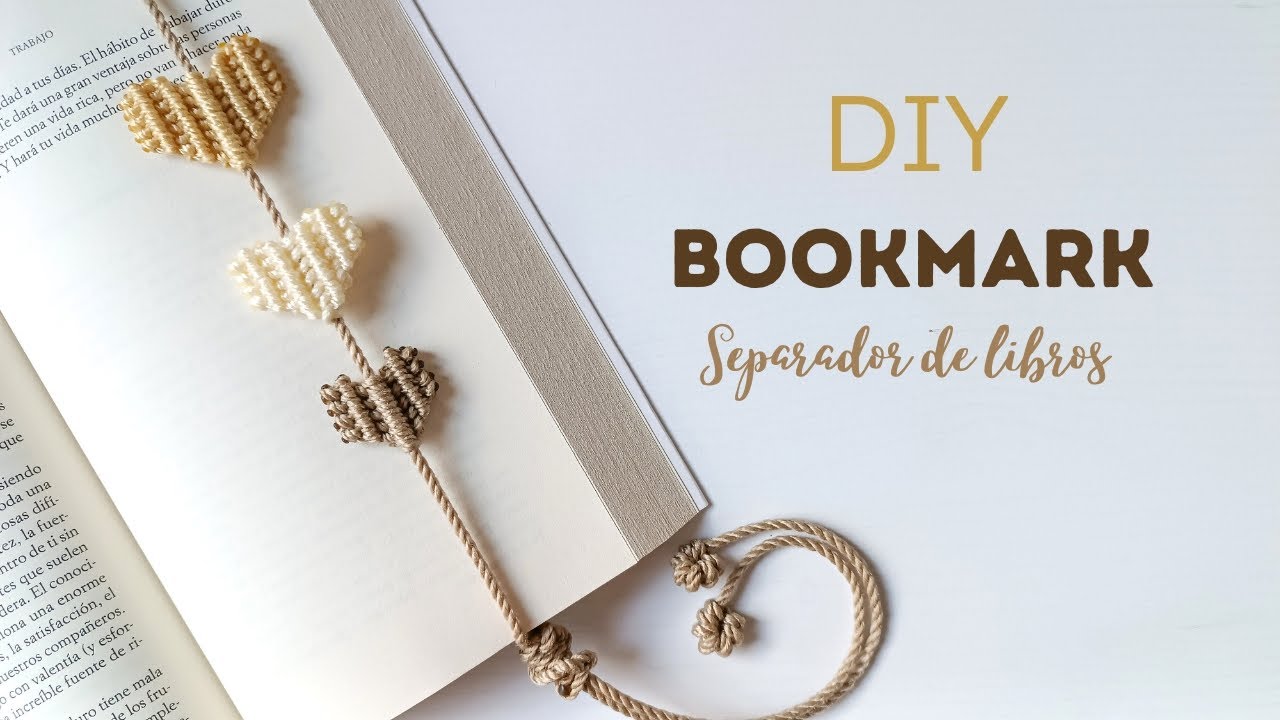 DIY Macrame Bookmark | Easy Macrame Bookmark
