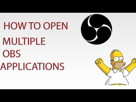 How to Open Multiple OBS Applications at the Same Time