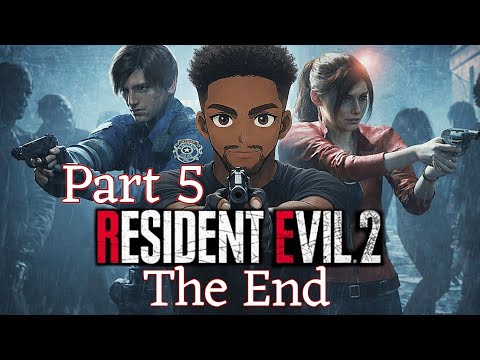 RESIDENT EVIL 2 REMAKE Walkthrough Gameplay Part 4 - INTRO RE2 Claire THE END 