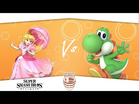 Smashing Barrels 3 Pints — Stratus (Bayonetta/Peach) vs ZekeTRP (Yoshi)