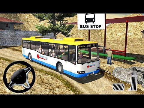 Uphill Offroad Bus Driver 2019 - Driving Transport Simulator - Android Gameplay [HD]