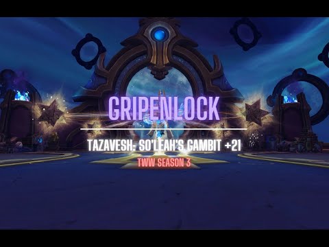 +21 Tazavesh: So'leah's Gambit | Demonology Warlock | TWW S3 M+