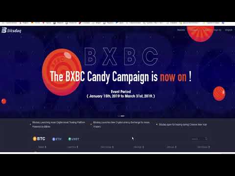 Bitsdaq Краткий обзор криптобиржи Bitsdaq Регистрация и получение первых токенов на Airdrop